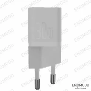 شارژر دیواری 30 وات بیسوس مدل GaN5 Fast Charger (mini) 1C