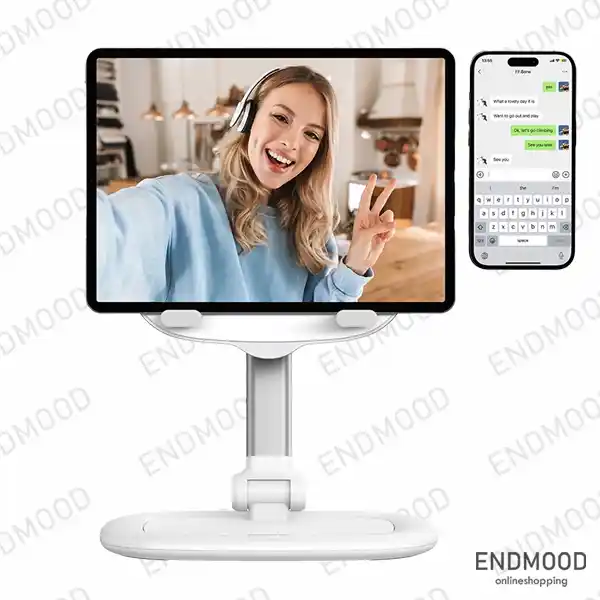 پایه نگهدارنده لپتاپ و موبایل بیسوس مدل Seashell Series پایه نگهدارنده لپتاپ و موبایل بیسوس مدل Seashell Series