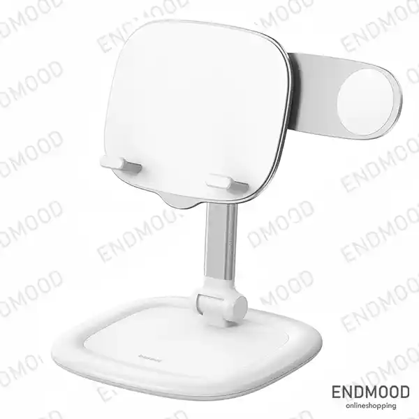پایه نگهدارنده لپتاپ و موبایل بیسوس مدل Seashell Series