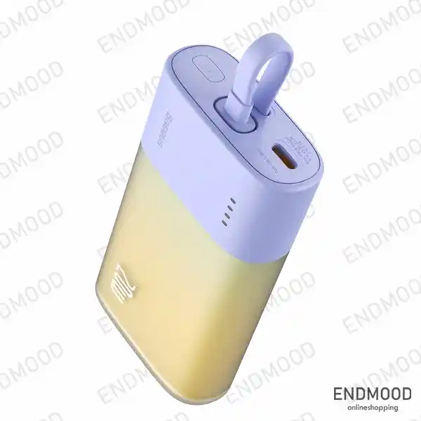 پاوربانک بیسوس مدل Popsicle 20W ظرفیت 5200 میلی آمپر