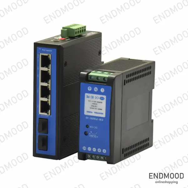 خرید سوییچ 4 پورت صنعتی نت لند مدل GI402PS