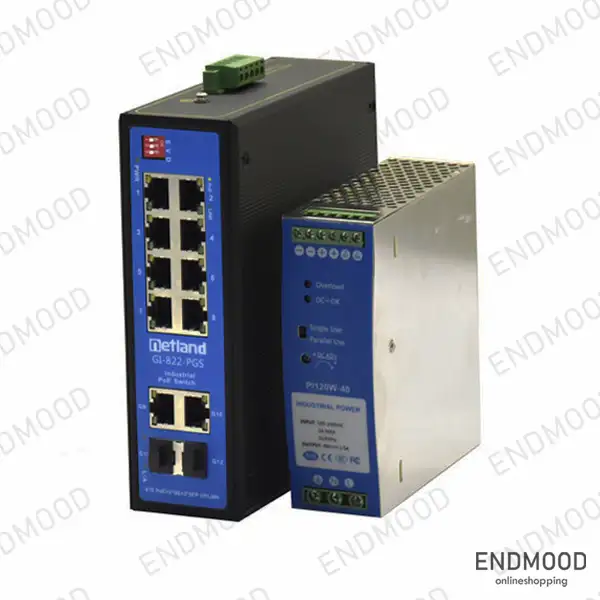 خرید سوییچ 8 پورت صنعتی Netland مدل GI822-PGS