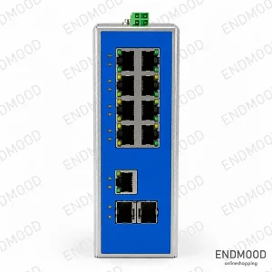 سوییچ صنعتی نت‌لند 8 پورت مدل GIMC802-PS