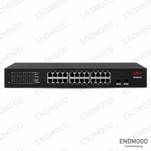 سوئیچ شبکه 24 پورت با قابلیت POE مدل G-2402-PS